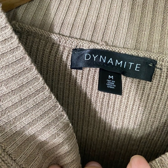 Knitted oversized sweater - Picture 3 of 4